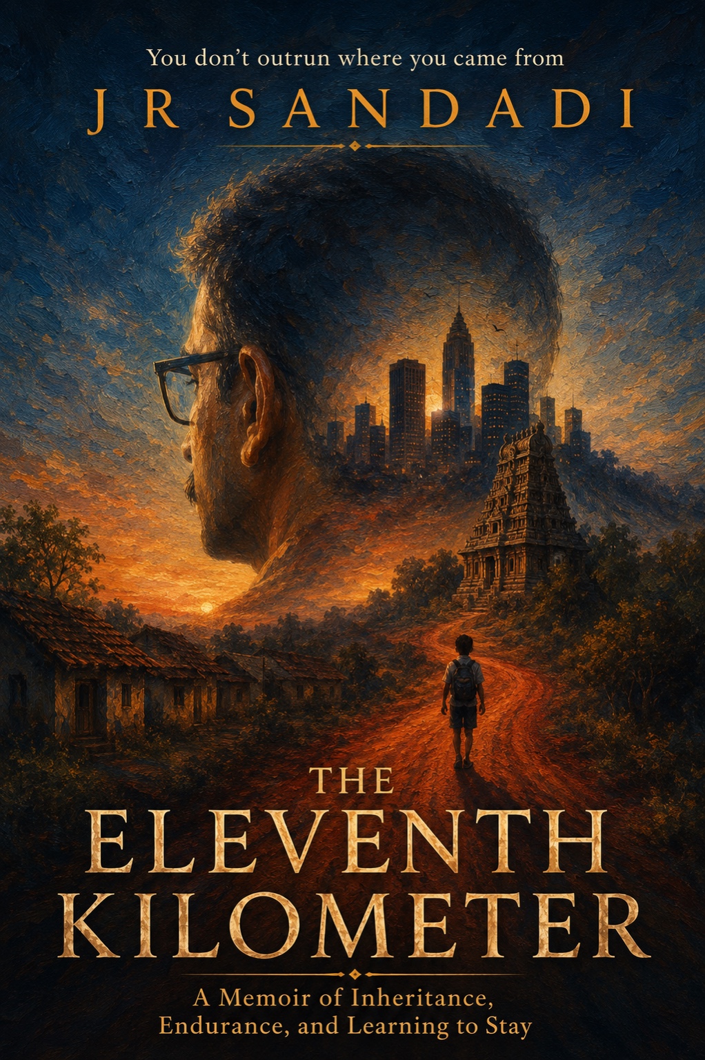 The Eleventh Kilometer book cover by JR Sandadi